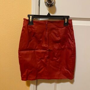 Red tight dress from SHEIN